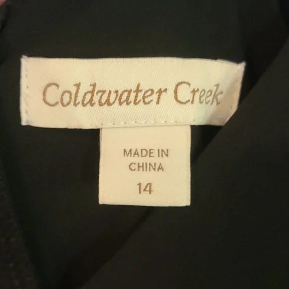 Coldwater Creek floral dress size 14. - Picture 2 of 7